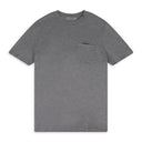 GREY SHORT SLEEVE CREWNECK T-SHIRT