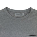 GREY SHORT SLEEVE CREWNECK T-SHIRT