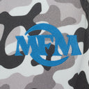 GREEDY UNIT x MURD333R.FM WHITE CAMO SWEATSHORTS