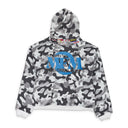 NWT GREEDY UNIT x MURD333R.FM WHITE CAMO DOUBLE LAYERED HOODIE SIZE XXL $1000