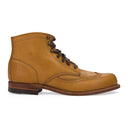 BROWN ADDISON 1000 MILE WINGTIP ANKLE BOOTS
