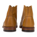 BROWN ADDISON 1000 MILE WINGTIP ANKLE BOOTS