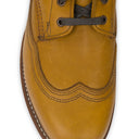 BROWN ADDISON 1000 MILE WINGTIP ANKLE BOOTS