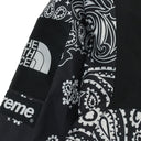 BLACK NORTH FACE BANDANA HOODIE