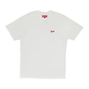 WHITE CLASSIC SCRIPT WASHED  T-SHIRT