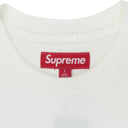 WHITE CLASSIC SCRIPT WASHED  T-SHIRT