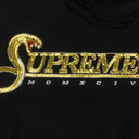 BLACK SNAKE HOODIE