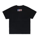 BLACK VINTAGE AMERICAN KISS T-SHIRT