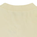 CREAM/BLACK CHEST LOGO T-SHIRT