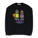 BLACK DJ JAZZY JEFF CREWNECK SWEATSHIRT