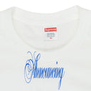 WHITE ANNOUNCING T-SHIRT
