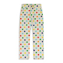 WHITE POLKA DOT SKINNY JEANS