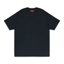 BLACK CLASSIC SCRIPT WASHED  T-SHIRT