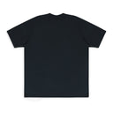 BLACK CLASSIC SCRIPT WASHED  T-SHIRT