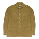 KHAKI MAGNUS HEAVY CORD LONG SLEEVE BUTTON-DOWN SHIRT