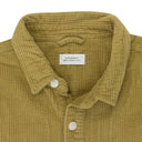 KHAKI MAGNUS HEAVY CORD LONG SLEEVE BUTTON-DOWN SHIRT