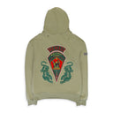 MURD333R.FM SAGE GREEN GENERAL ISSUE: SPECIAL OPS PULLOVER HOODIE – JAKARTA SAGE HOODIE