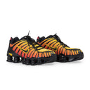 BLACK/ORANGE SHOX TL SNEAKERS