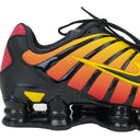 BLACK/ORANGE SHOX TL SNEAKERS