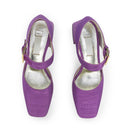 VIOLET THICK STRAP MARY JANE PUMPS