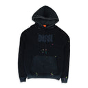 FADED BLACK SPLATTER HOODIE