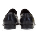 BLACK NERO LEATHER FRONT TASSLE DRESS SHOES