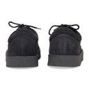 GREY CREPE THICK SHAGGY SUEDE SNEAKERS