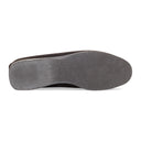 BROWN TIE FRONT LOAFERS
