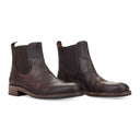 BROWN MONTAGUE CHELSEA ANKLE BOOTS