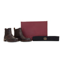 BROWN MONTAGUE CHELSEA ANKLE BOOTS