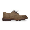 BROWN SUEDE LACEUP OXFORDS
