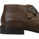 BROWN CASTAGNA ANKLE BOOTS