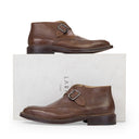 BROWN CASTAGNA ANKLE BOOTS