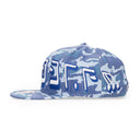 MURD333R.FM CAMO FITTED BASEBALL CAP