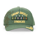 MURD333R.FM GREEN SPECIAL OPS BASEBALL CAP