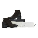 BROWN 'FUNGHETTO' CALF/DEER LEATHER ANKLE BOOTS