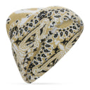 BEIGE BANDANA BEANIE