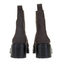BROWN EXCLUSIVE PLAID CHRIS ANKLE BOOTS