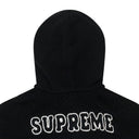 BLACK FOOTBALL HOODED HOODIE