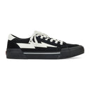 BLACK/WHITE LOW TOP SNEAKERS