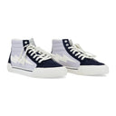 PURPLE/NAVY HIGH TOP SNEAKERS