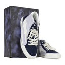 PURPLE/NAVY HIGH TOP SNEAKERS
