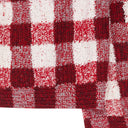RED/WHITE WIM HAND CROCHET BLAZER