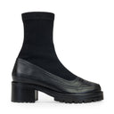 BLACK CHRISTINA SOCK BOOTIES