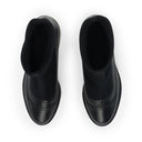 BLACK CHRISTINA SOCK BOOTIES