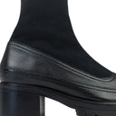 BLACK CHRISTINA SOCK BOOTIES