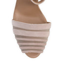 PINK ROCKSTUD SANDAL PUMPS