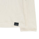 WHITE BASEBALL PRINTED MESH LONG SLEEVE T-SHIRT