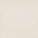WHITE BASEBALL PRINTED MESH LONG SLEEVE T-SHIRT