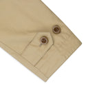 BEIGE MENS WOVEN RAINCOAT